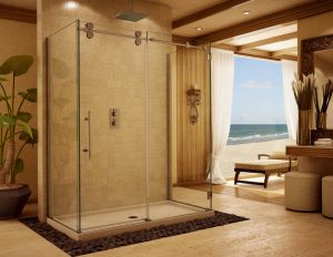 Glass-Stainless Steel Rolling Enclosure Sarasota Empire Enclosures