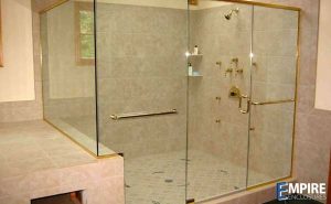 Frameless Pivot Shower Door Sarasota