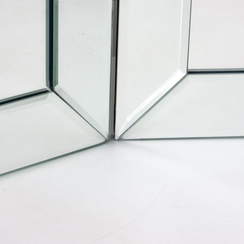 MIRROR BEVEL STRIPS AQUA Shower Doors