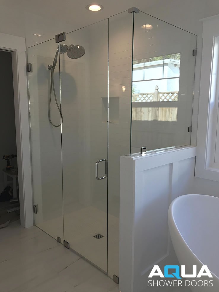 Frameless Glass to Glass Shower Door Sarasota