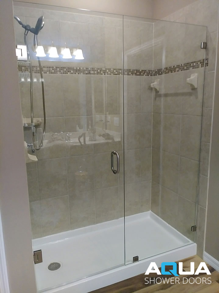 Frameless Shower Door and Glass Panel Sarasota